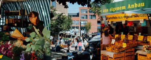 Wochenmarkt in Pinneberg